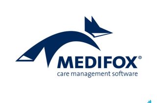 Auf diesem Bild ist das Logo der Firma Medifox zu sehen