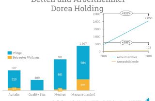 Innerhalb eines Jahres konnte Dorea seinen Mitarbeiterstamm mehr als verdreifachen.