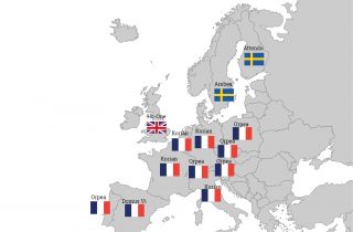 Der europäische Markt wird klar von französischen Betreibern dominiert.