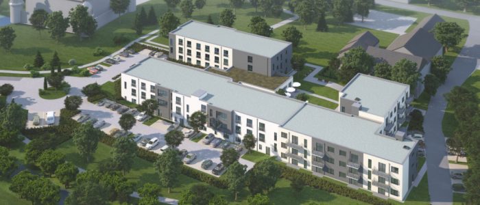 Die Gut Köttenich Gruppe, ein Schwesterunternehmen der compassio, eröffnet in Nörvenich im Kreis Düren in Nordrhein-Westfalen ein neues Seniorenquartier „Am Schloss“. (Bild: Compassio / Gut Köttenich)