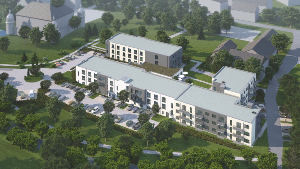 Gut Köttenich Schönes Leben Compassio Die Gut Köttenich Gruppe, ein Schwesterunternehmen der compassio, eröffnet in Nörvenich im Kreis Düren in Nordrhein-Westfalen ein neues Seniorenquartier „Am Schloss“. (Bild: Compassio / Gut Köttenich)