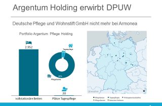 Die Argentum Pflege Holding von Alexander Bart erwirbt die DPUW Deutsche Pflege und Wohnstift GmbH