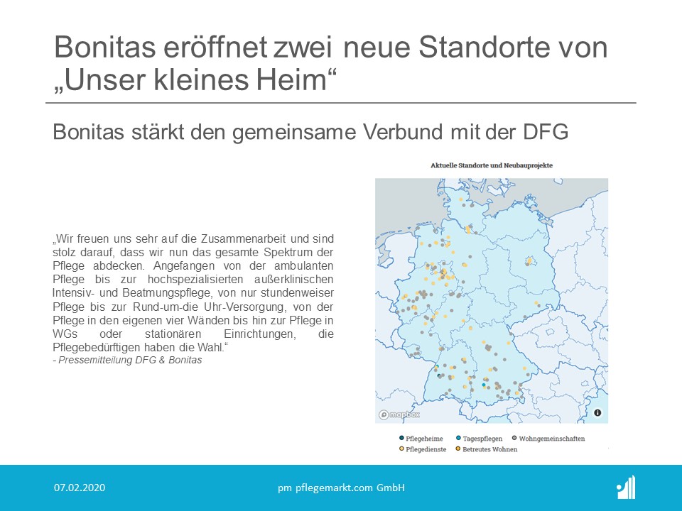 Bonitas eröffnet zwei neue Standorte in Herford