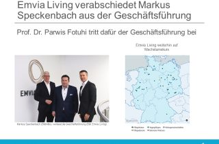 Emvia Living Markus Speckenbach kein Geschaeftsfuehrer mehr