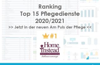 Top 15 PD Betreiber Rang 1 Webseite Titel HomeInstead