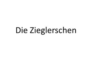 Die Zieglerschen