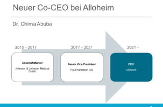 Neuer CEO bei Alloheim - Dr Chima Abuba