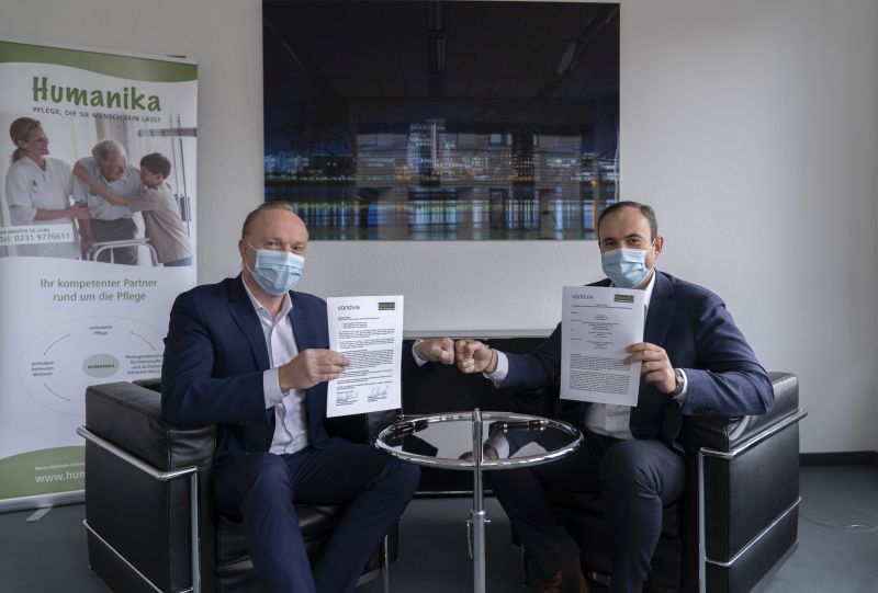 Humanika und Vonovia schließen Kooperationsvertrag Humanika und Vonovia schließen Kooperationsvertrag