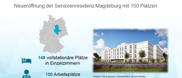 Schönes Leben wächst in Magdeburg
