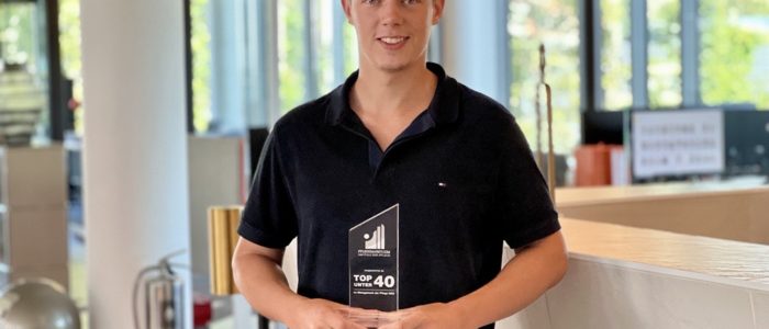 Ewald Scheidt Curmundo mit Pokal