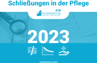 Schließungen in der Pflege 2023 Titelbild