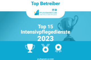 Top 15 Intensivpflegedienste 2023 Titelbild