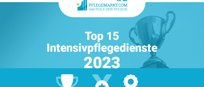Top 15 Intensivpflegedienste 2023 Titelbild