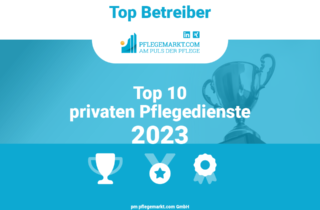 Top 10 privaten Pflegedienste 2023 Titelbild