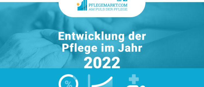 Statistik Entwicklung der Pflege im Jahr 2022