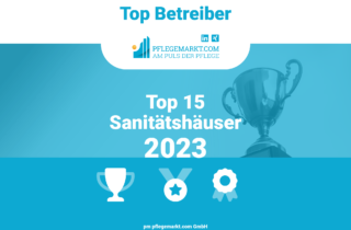 Top 15 Sanitätshäuser 2023 Titelbild