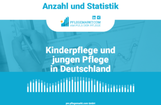Anzahl und Statistik-Kinderpflege und jungen Pflege in Deutschland Titelbild