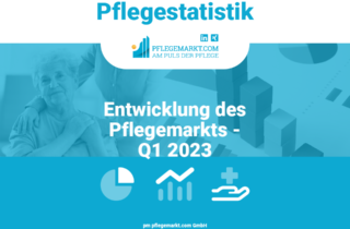 Entwicklung des Pflegemarkts - Q1 2023 Titelbild