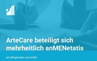 ArteCare beteiligt sich an MENetatis