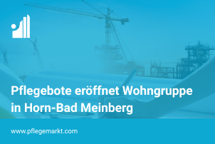 Pflegebote eröffnet Wohngruppe