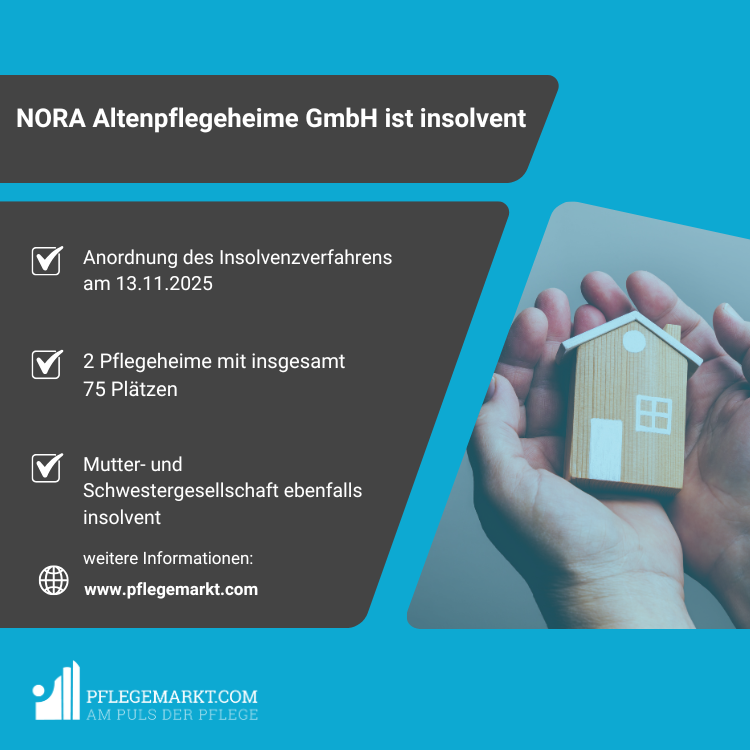 NORA Altenpflegeheime in der Insolvenz