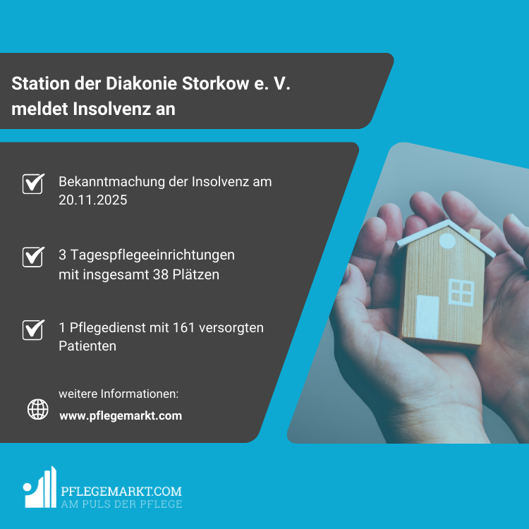 Station der Diakonie Storkow e.V. beantragt Insolvenzverfahren