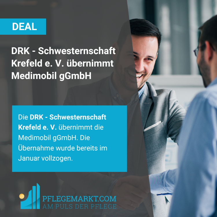 DRK-Schwesternschaft Krefeld mit Übernahme von Medimobil gGmbH