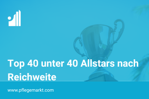 Top 40 Allstars nach Reichweite