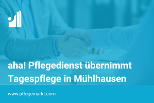 aha Pflegedienst mit Übernahme von Tagespflege