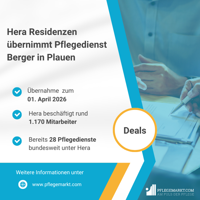 Hera Residenzen mit Übernahme von Pflegedienst Berger