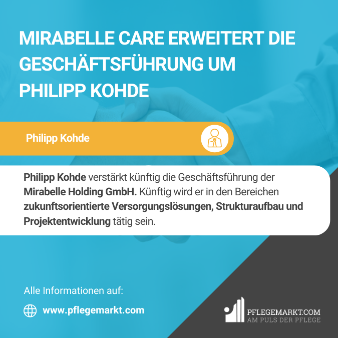 Mirabelle verstärkt Geschäftsführung durch Philipp Kohde