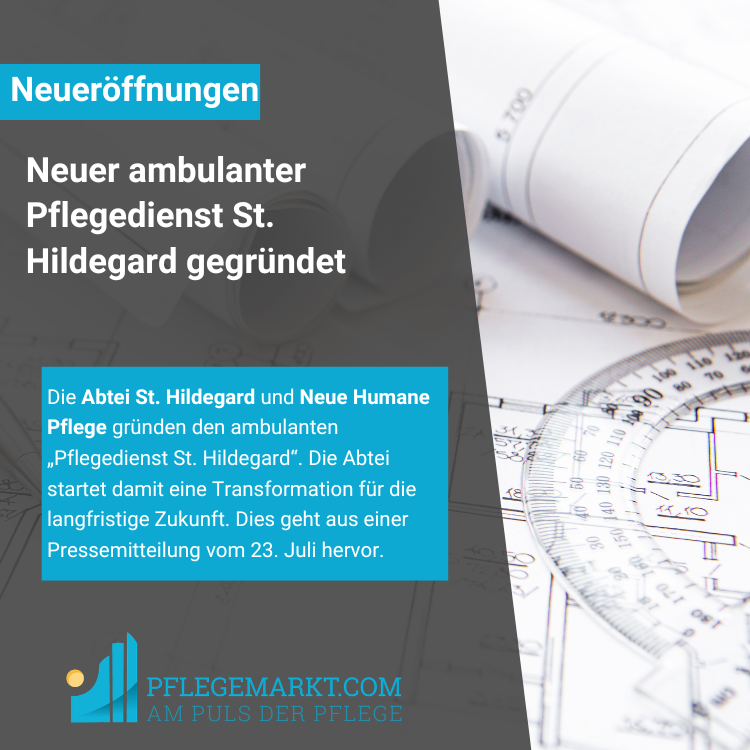 Ambulanter Pflegedienst St. Hildegard wird neugegründet